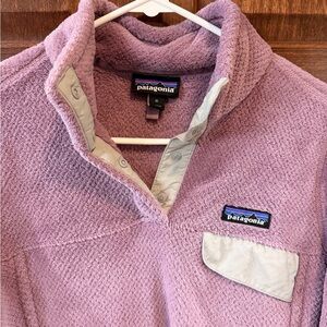 Patagonia Lavender Fleece Jacket